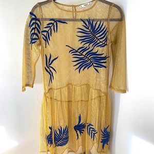 Sheer Mango dress
